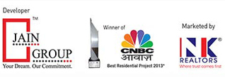 developer Jain Group, winner of CNBC aawaz, Marketed by NK realtors