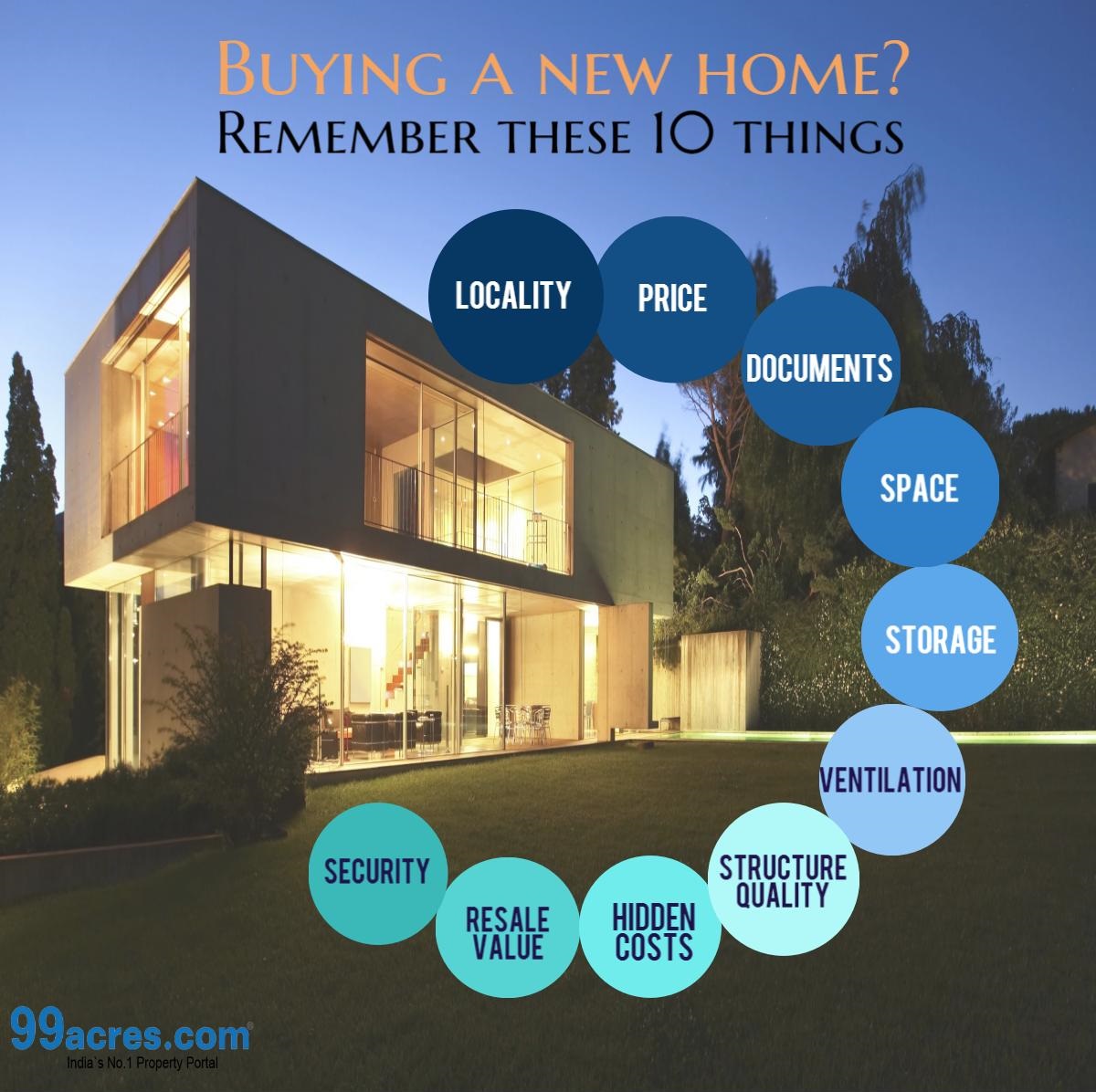 Top 10 Things To Keep In Mind When Ing A New Home Ing A House