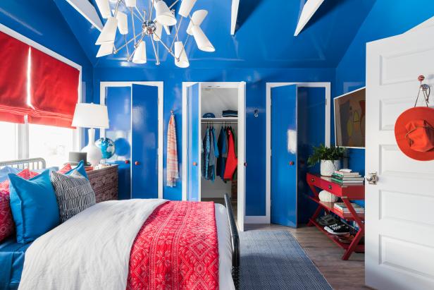 Trending Blue Two-Colour combinations for Bedroom Décor