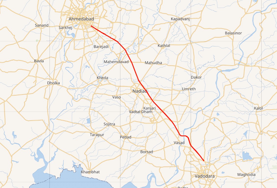 AhmedabadVadodara Expressway All you need to know