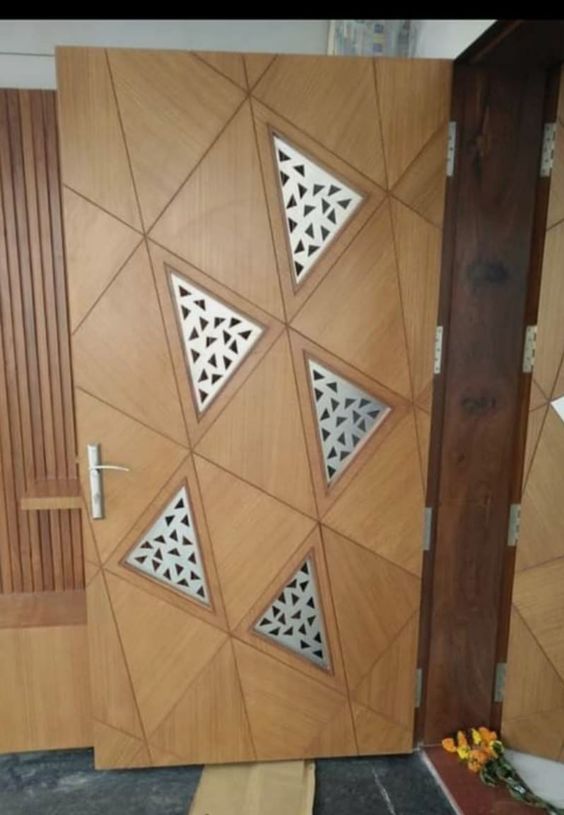 Latest plywood door design trending in 2024