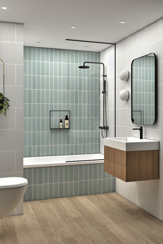 35+ Small Bathroom Tiles Designs and Colours To Choose in 2024