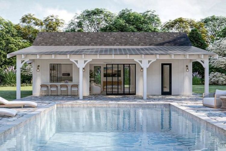 20+ Small Farmhouse Design See Simple and Swimming Pool Ideas