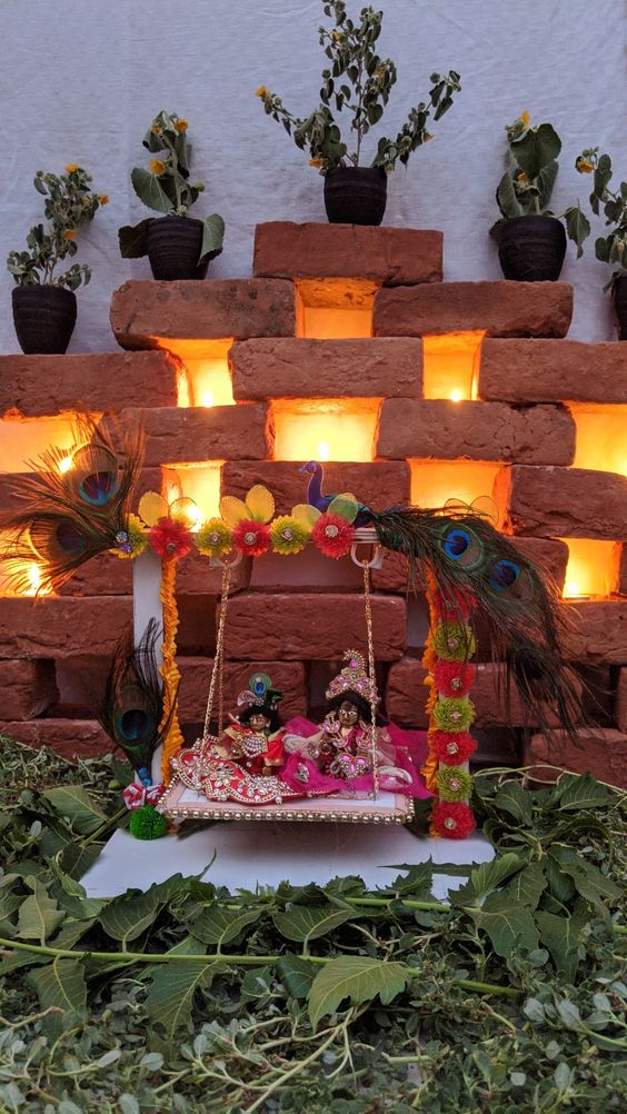 30+ Janmashtami Decoration Ideas for bringing festivity home in 2023