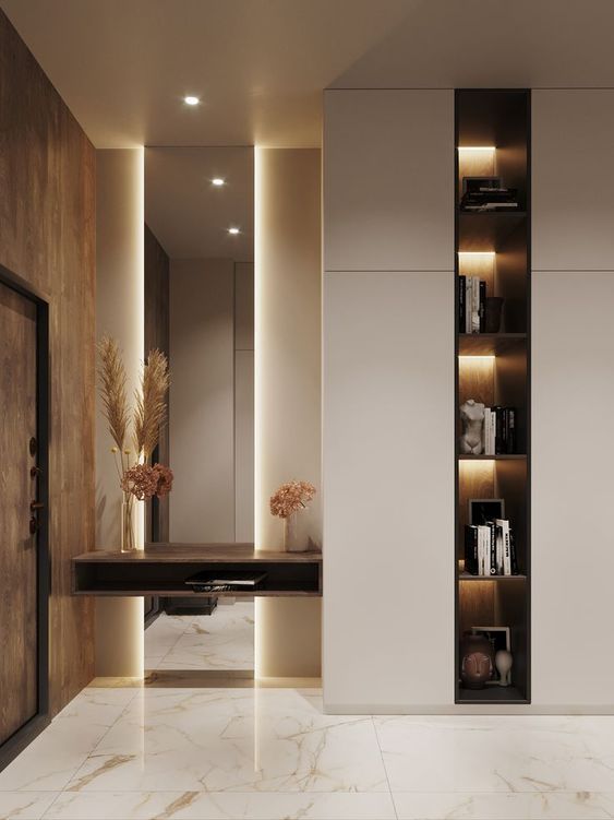 Wall dressing sales table design
