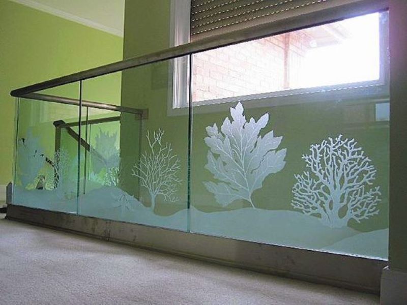 Modern Etched Glass Designs