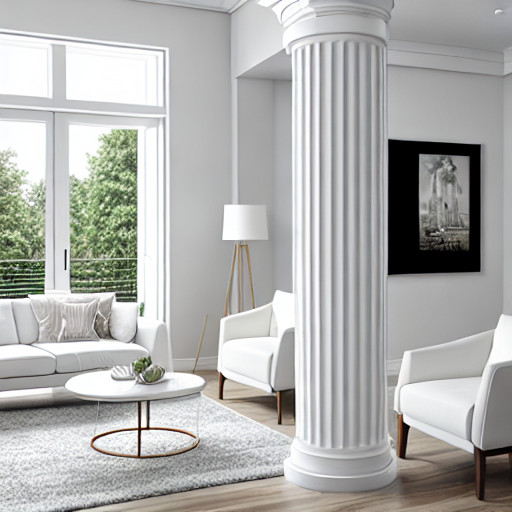 Pillar decoration ideas for cheap home