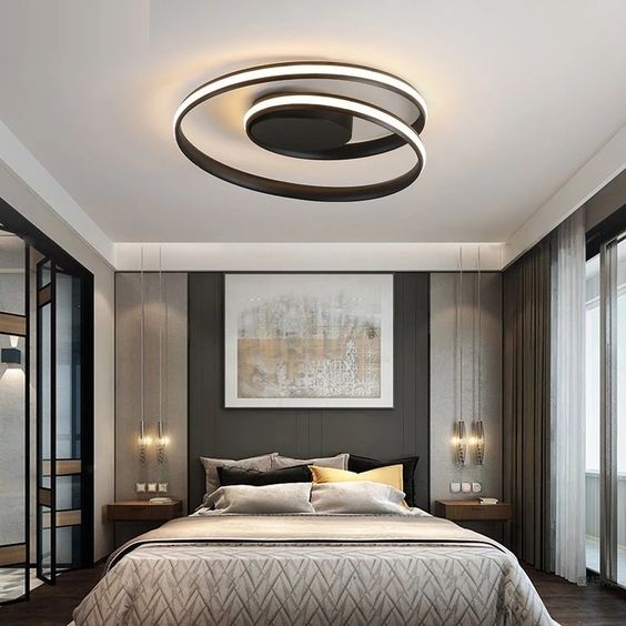 30+ Bedroom Ceiling Lights Ideas to make your room look elegant