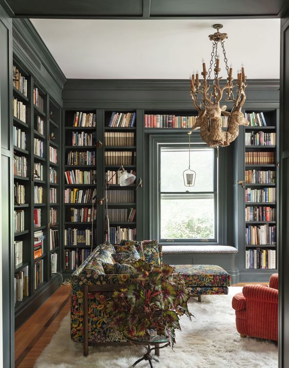 30 Home Library Design Tips for Small Room, Accessories & More