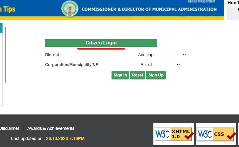 Property Tax Kurnool via Online & Offline Payment Modes