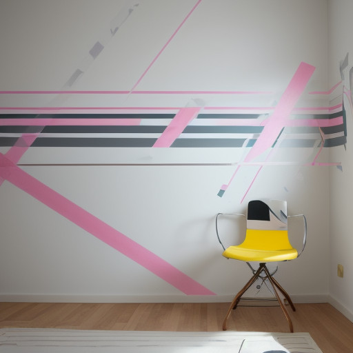 30 Wall Paint Design Ideas with Tape Types, Techniques & Tips