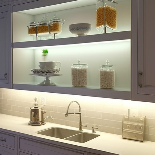 40+ Glass Kitchen Ideas Designs with Knobs, Lights