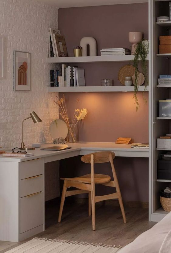 30+ Modern Study Table Ideas Designs for Students, Professionals